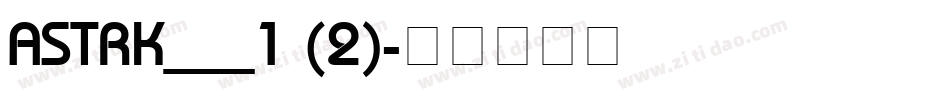 ASTRK___1 (2)字体转换